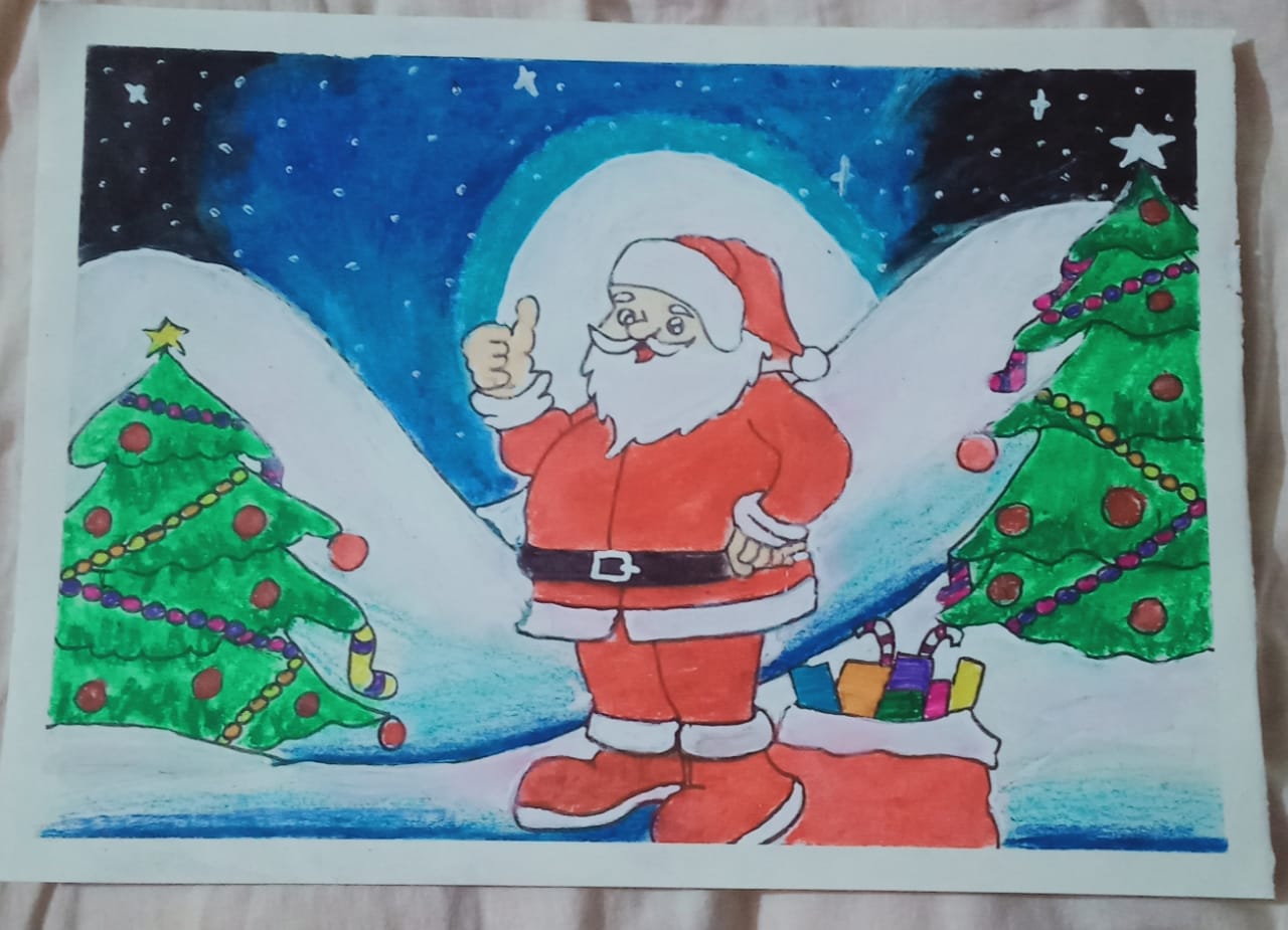 30 easy Christmas drawings | Gathered